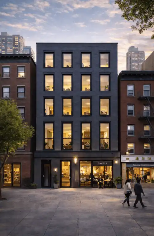 107 Mott Street, 107 Mott St, Greenwich Village and Soho, New York, NY 10013,  - Rendering Photo
